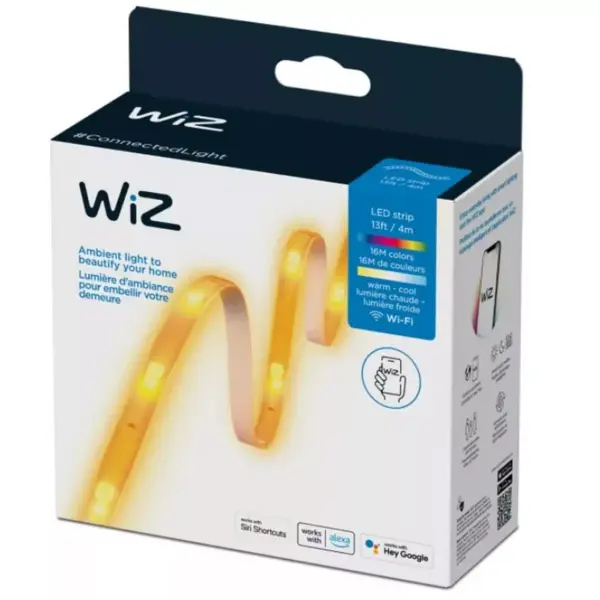 Wiz RGB LED Light Strip, 4m, 929003244922 – White