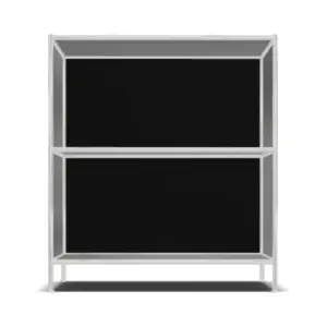 System4 Shelf, 78 x 80 x 40 cm, Black