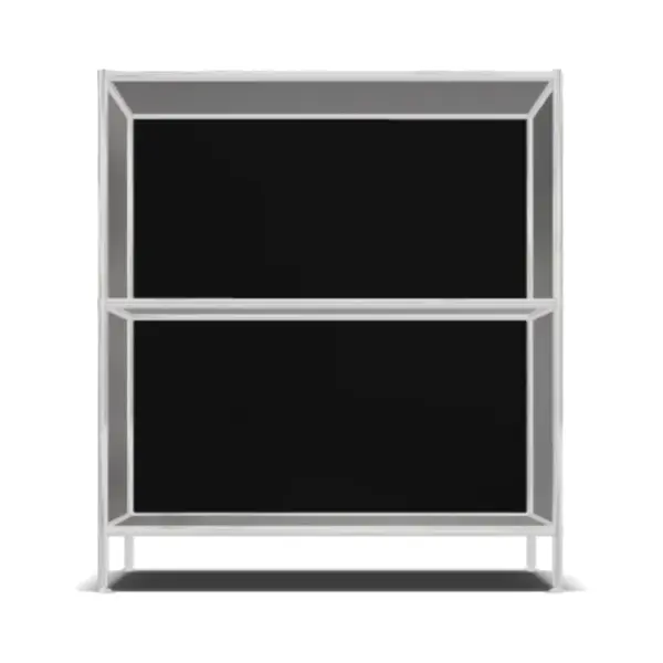 System4 Shelf, 78 x 80 x 40 cm, Black