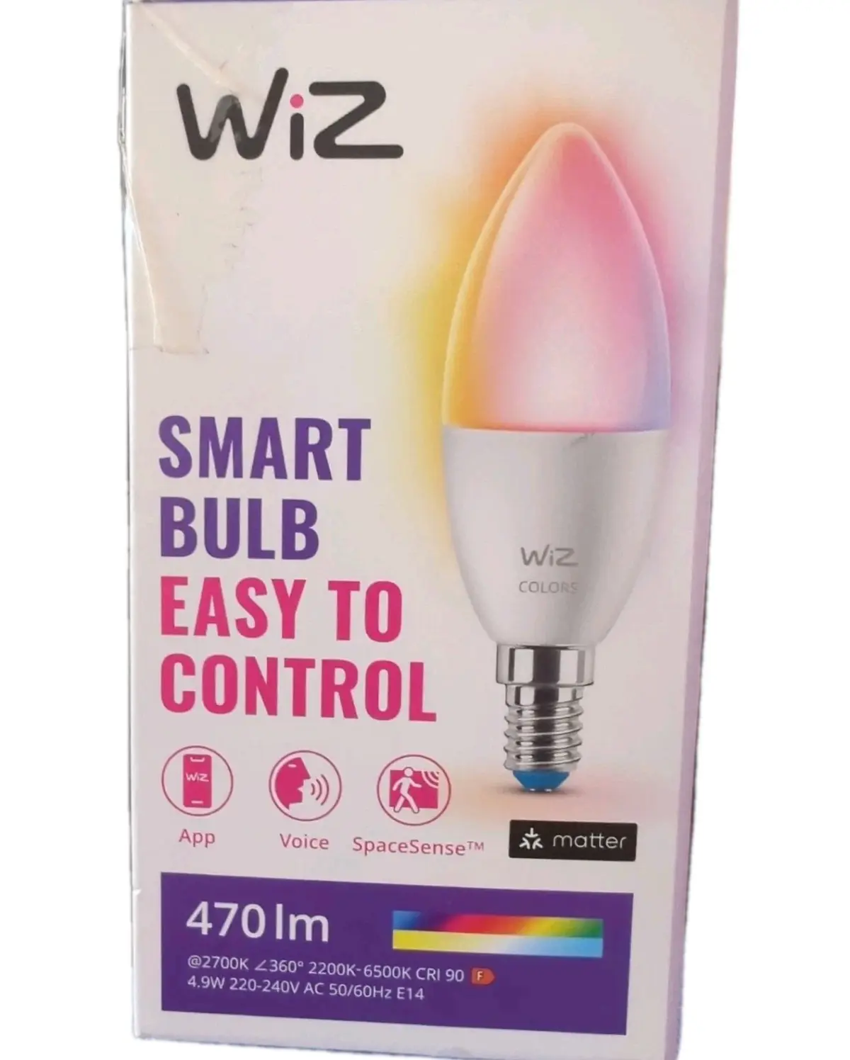 15-4.webp Wiz Smart Bulb Easy To Control 470 lm CRI 90 4.9W E14 2700K-6500K 360° 50/60hz - Image 1