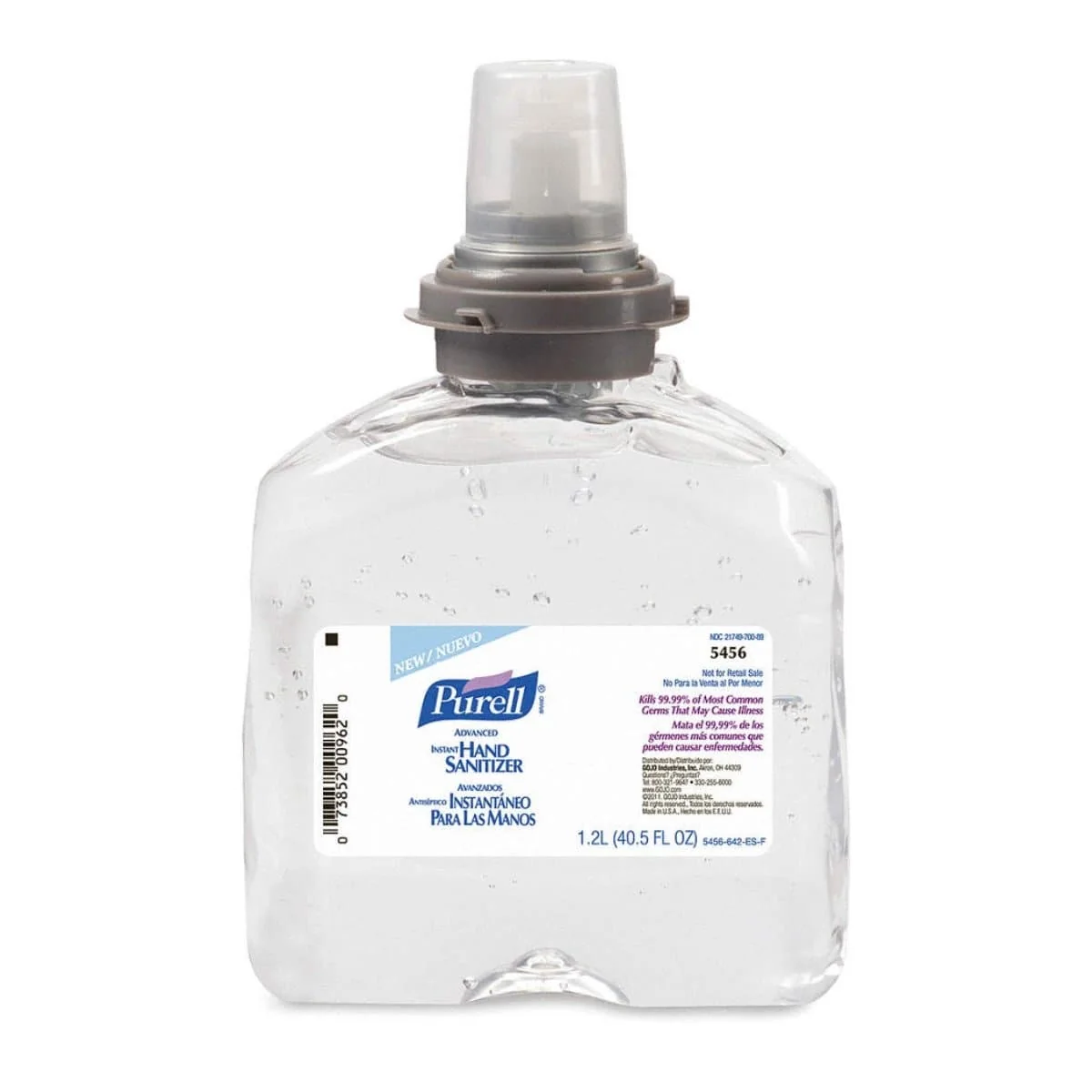 17-2.webp Purell Hand Sanitizer Refill for Touch Free Dispenser, 1.2 Liter - Image 1