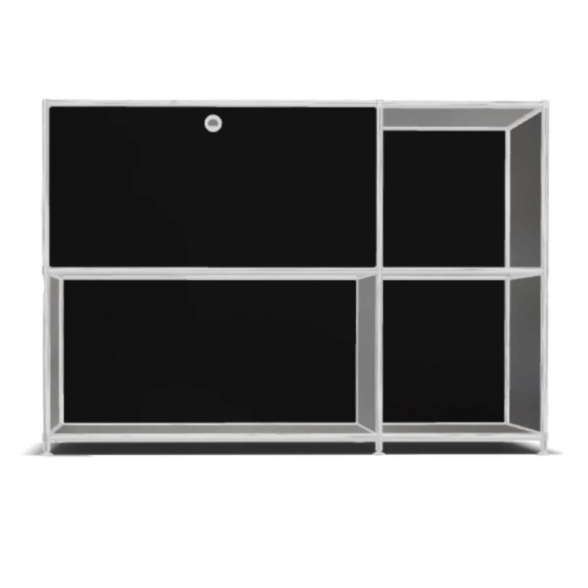 19.webp System4 Sideboard with Hatch, 115 x 80 x 40 cm, Black - Image 1