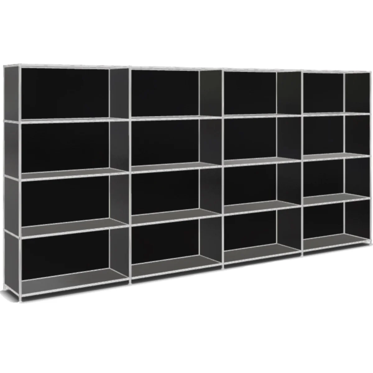 4-1.webp System4 Shelf, 303 x 155 x 40 cm, Black - Image 1