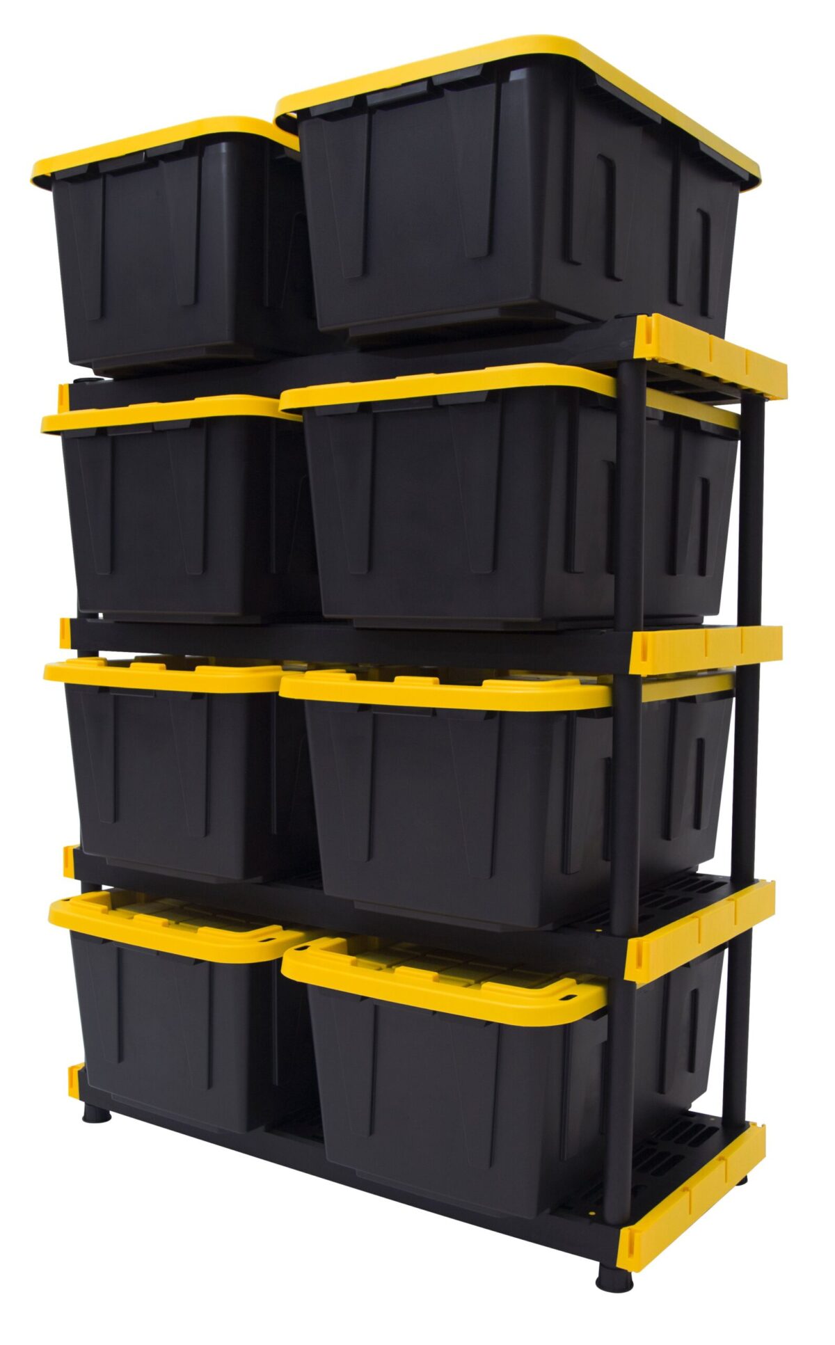 CX Craftsman 5-Tier Heavy Duty Plastic Storage Shelves, Garage Organization - Image 1